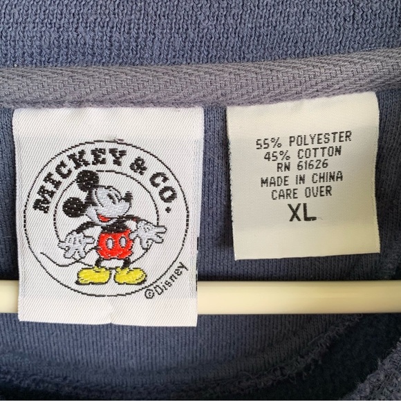 Vintage Mickey And Co Sweatshirt Adult Size XL Classic Legend 90's Y2K Crewneck - Picture 4 of 6